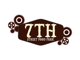 7th Street Food Park logo design by Greenlight