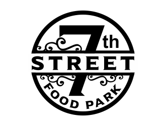 7th Street Food Park logo design by cikiyunn