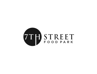 7th Street Food Park logo design by bricton