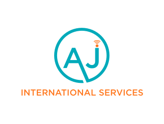 AJ International Services logo design by Sheilla