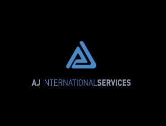 AJ International Services logo design by josephope