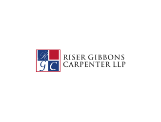 RISER GIBBONS CARPENTER LLP logo design by johana
