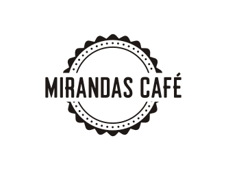 Mirandas Café logo design by Sheilla