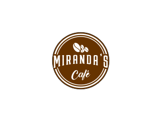Mirandas Café logo design by bricton