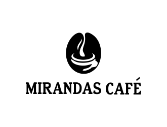 Mirandas Café logo design by JessicaLopes
