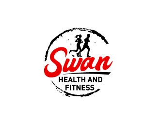 Swan Health And Fitness logo design by maze