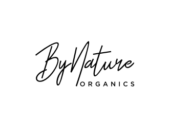 ByNature Organics logo design by johana