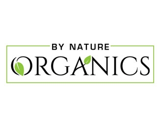ByNature Organics logo design by LogoInvent