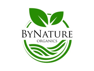 ByNature Organics logo design by jetzu