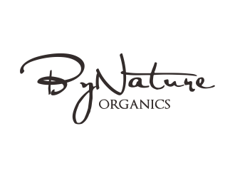 ByNature Organics logo design by Greenlight