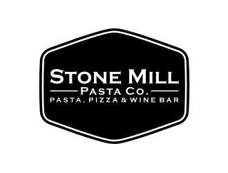 Stone Mill Pasta Co.  logo design by nurul_rizkon