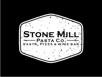 Stone Mill Pasta Co.  logo design by nurul_rizkon