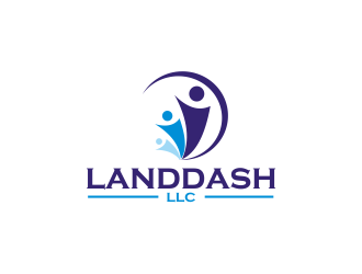 Landdash LLC logo design by Greenlight
