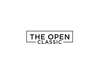 The Open CLASSIC logo design by logitec