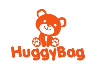 HuggyBag logo design by AamirKhan