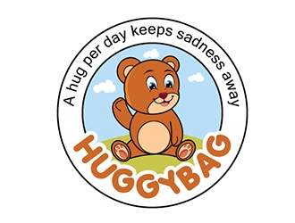 HuggyBag logo design by logoguy