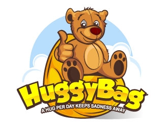 HuggyBag logo design by Suvendu