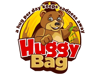 HuggyBag logo design by Suvendu