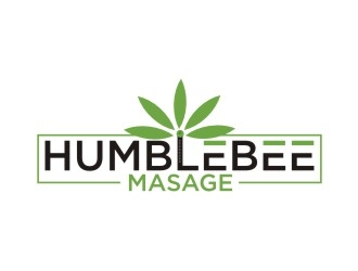 HumbleBee Massage logo design by sabyan