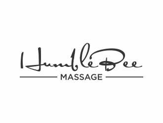 HumbleBee Massage logo design by eagerly