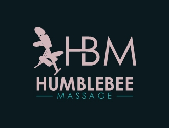 HumbleBee Massage logo design by uttam