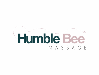 HumbleBee Massage logo design by up2date