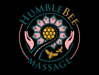 HumbleBee Massage logo design by agus