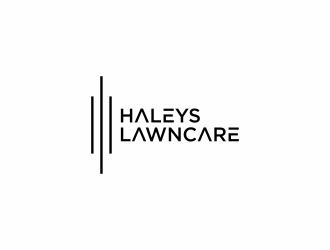 Haleys Lawncare  logo design by eagerly