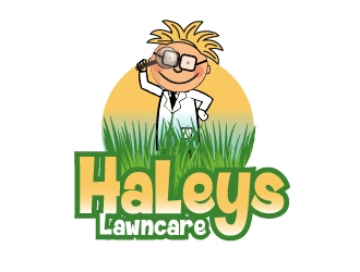 Haleys Lawncare  logo design by shravya