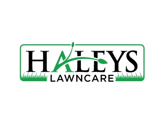 Haleys Lawncare  logo design by Foxcody