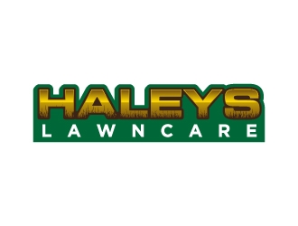 Haleys Lawncare  logo design by desynergy
