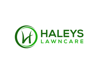 Haleys Lawncare  logo design by keylogo