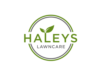 Haleys Lawncare  logo design by Barkah