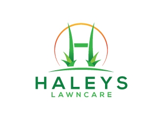 Haleys Lawncare  logo design by sanu