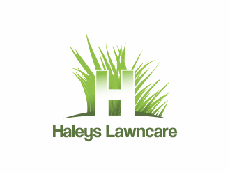 Haleys Lawncare  logo design by up2date
