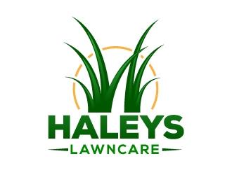 Haleys Lawncare  logo design by Suvendu