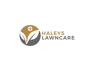 Haleys Lawncare  logo design by BlessedArt