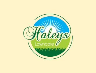 Haleys Lawncare  logo design by zinnia