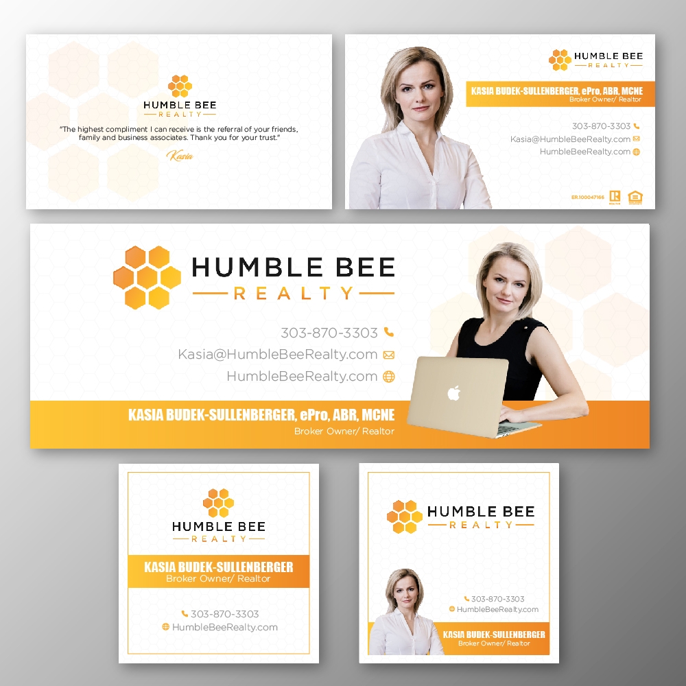Humble Bee Realty logo design by jhon01