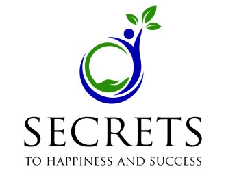 Secrets to happiness and success logo design by jetzu