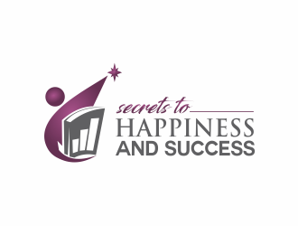 Secrets to happiness and success logo design by up2date