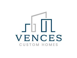 Vences Custom Homes logo design by akilis13