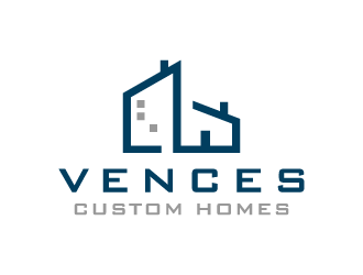 Vences Custom Homes logo design by akilis13