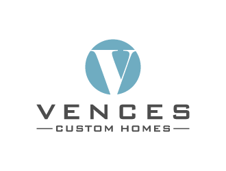 Vences Custom Homes logo design by akilis13