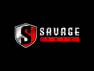 Savage Shit logo design by ubai popi