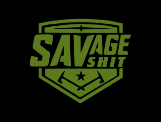 Savage Shit logo design by akhi