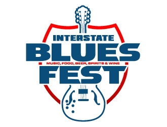 Interstate Blues Fest logo design by daywalker