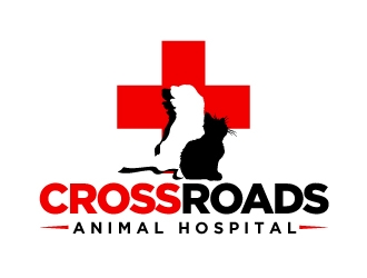 Crossroads Animal Hospital logo design by aRBy