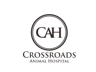 Crossroads Animal Hospital logo design by kopipanas