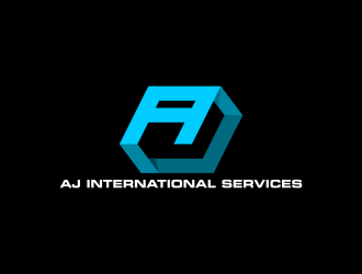 AJ International Services logo design by ekitessar